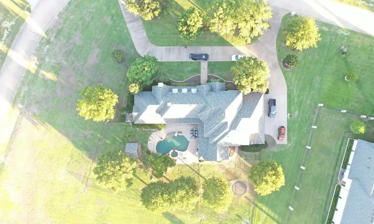 New shingle roof installation on a home in Silver Spring